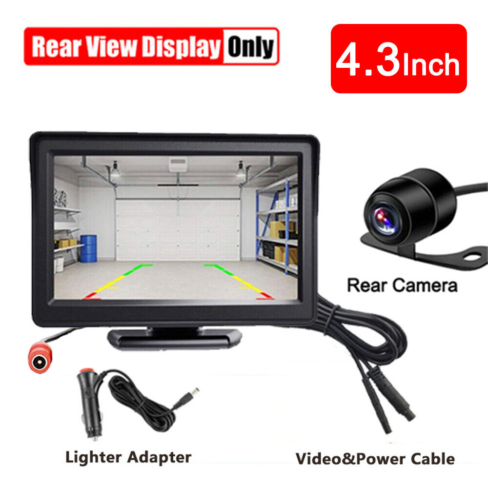 Car Rear View Backup Cam Cars HD Parking System 4.3\