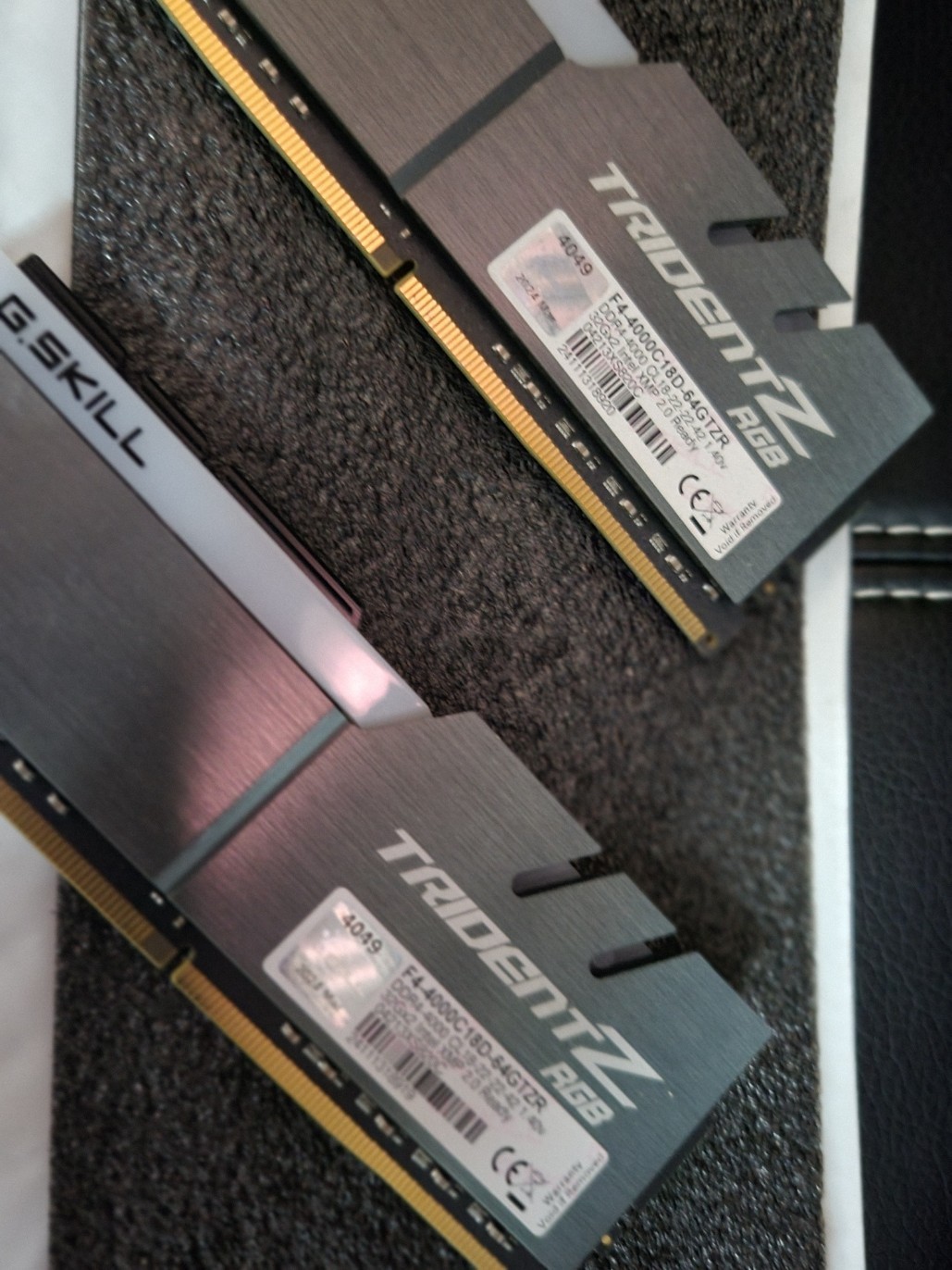 G.SKILL Trident-Z RGB 64GB (2x32GB) DDR4-4000 - NEW, 2024 