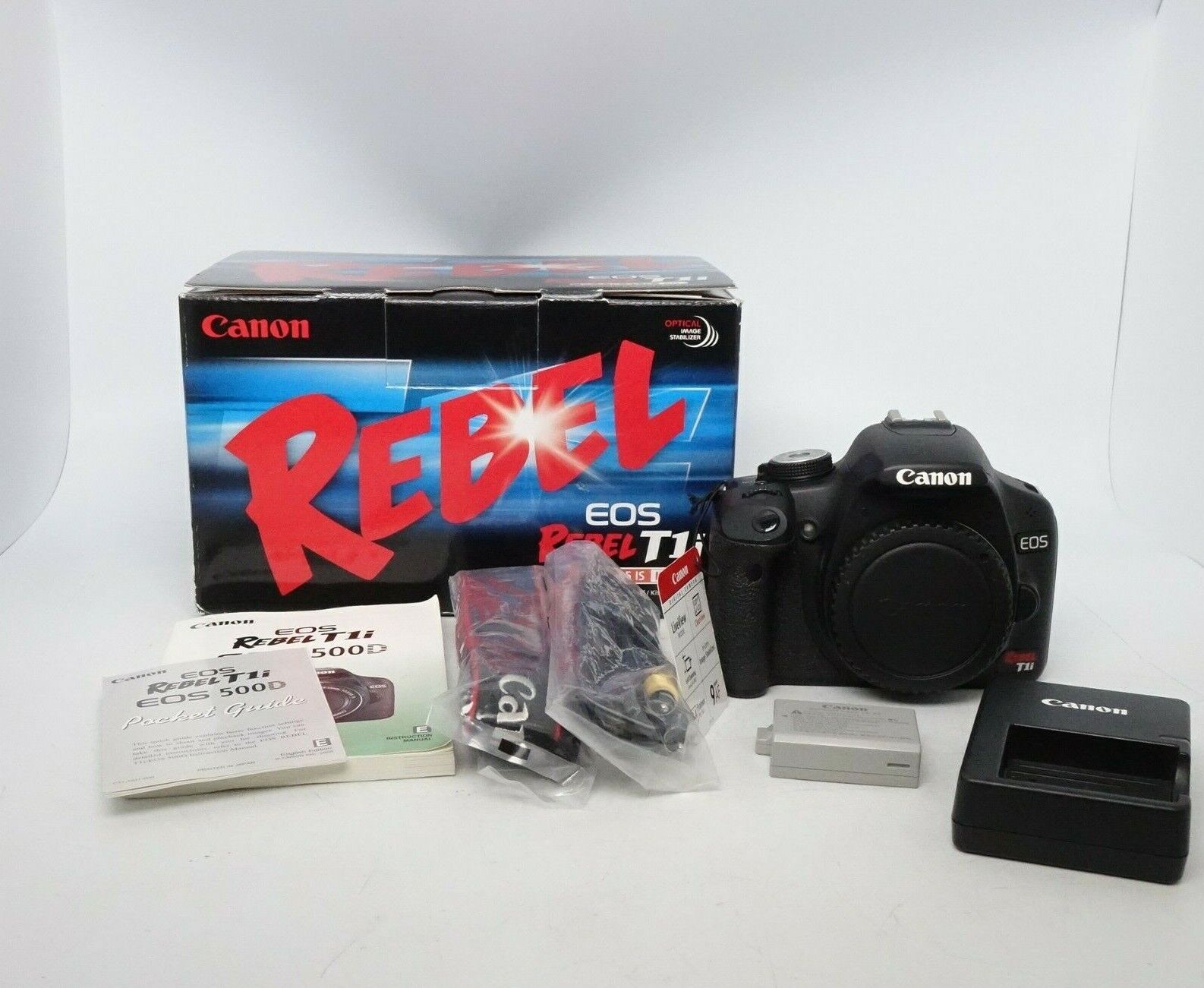 Canon EOS Rebel T1i (500D) Digital SLR (BODY ONLY) - FANTASTIC CONDITION