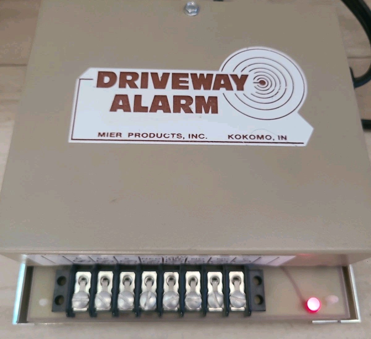 Mier Drive-Alert DA-500 Commercial Vehicle Driveway Alarm System Monitor Control