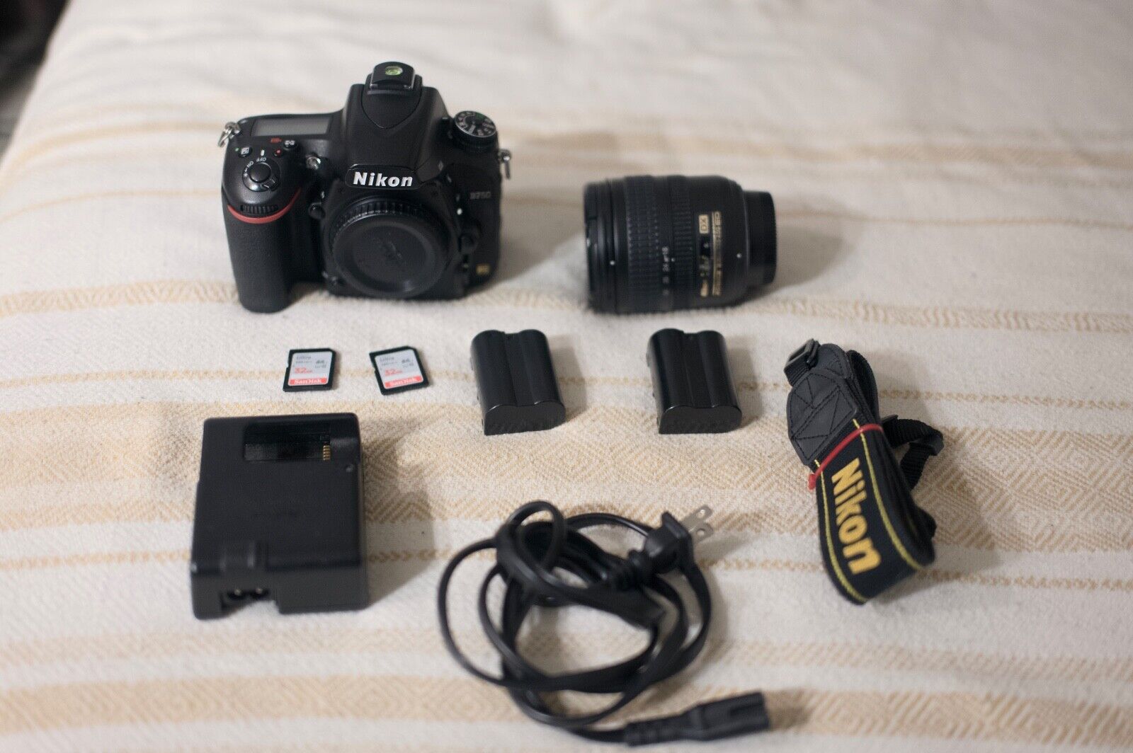 Nikon D750 24.3 MP Digital SLR Camera - Black