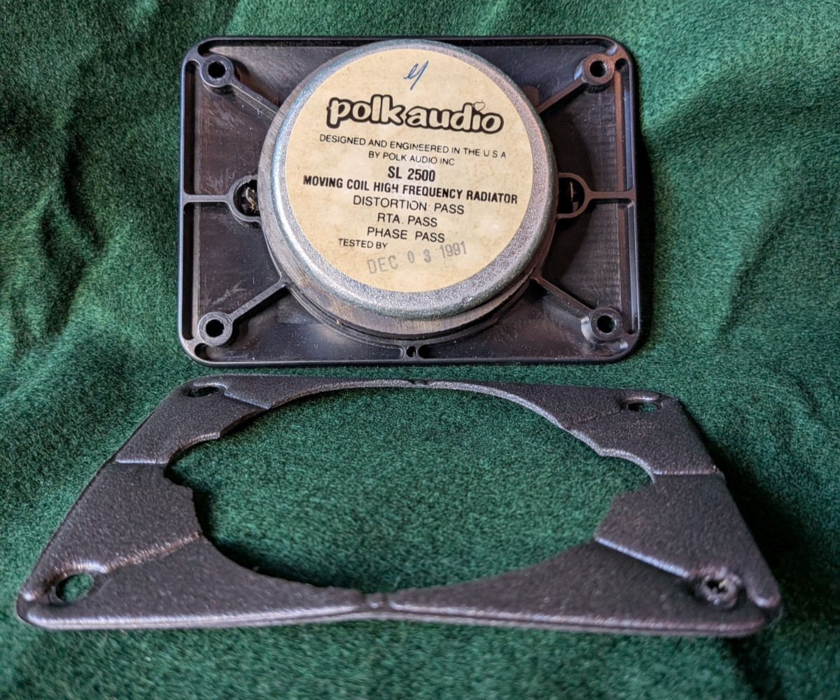 Polk Audio SL-2500 Tweeter From Monitor Series 2 Tested good