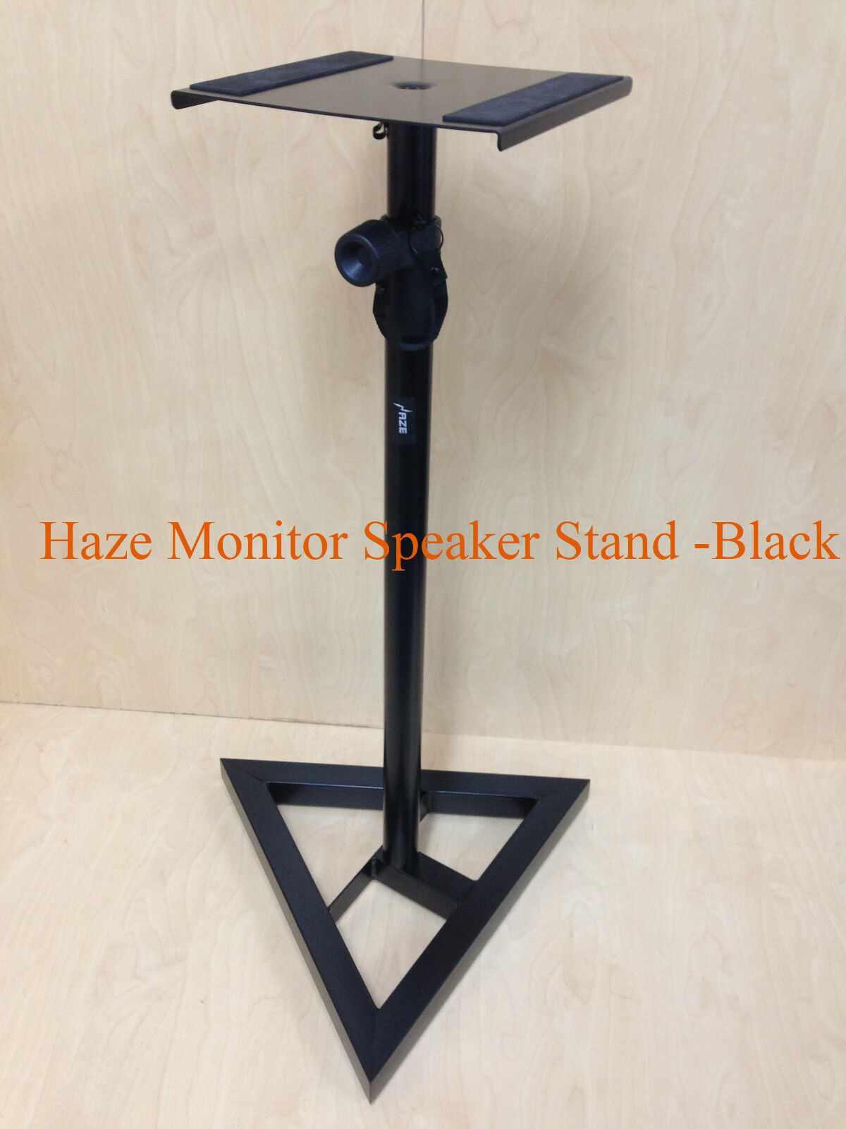 SS015 Metal Stand for Home Theatre Monitor,Speaker,Floor Stand Sound-Black