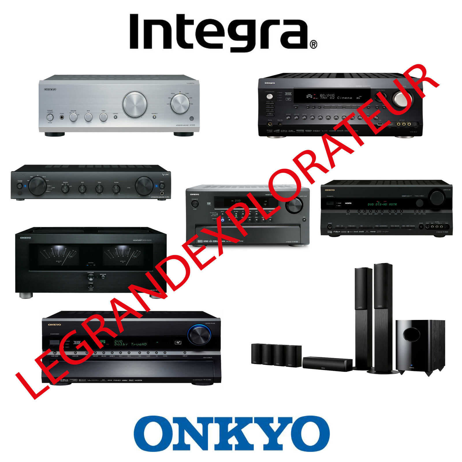 Ultimate ONKYO & INTEGRA  Repair Service manual & Schematics     830 PDF on DVD