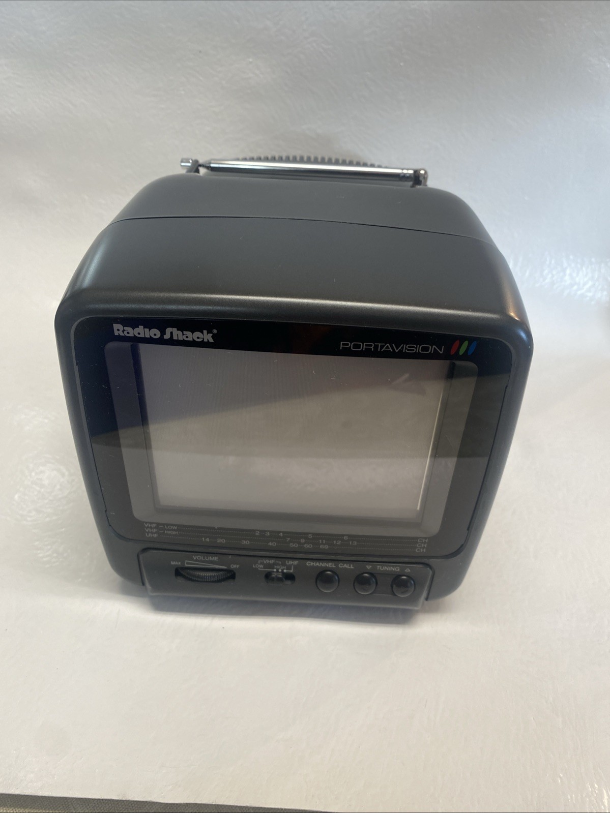 RadioShack PortaVision 5in CRT TV/Monitor 480i Composite RCA 16-126 RadioShack PortaVision 5in CRT TV/Monitor 480i Composite RCA 16-126