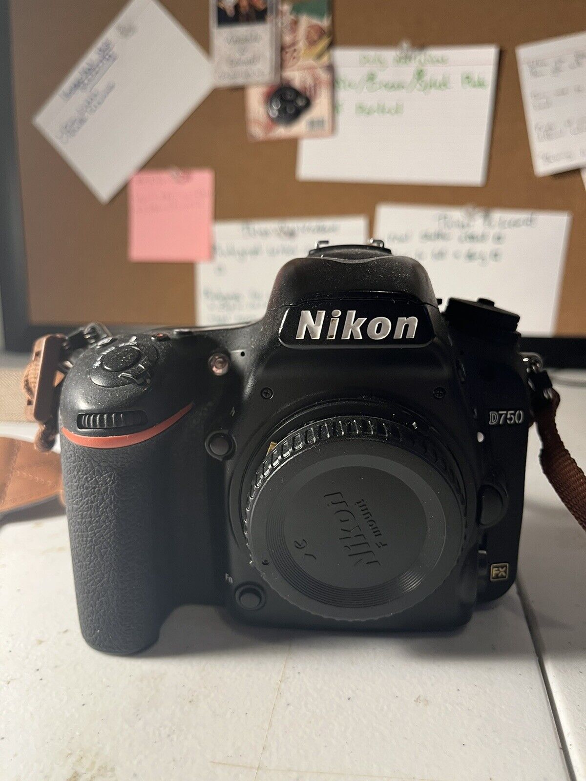 Nikon D750 24.3 MP Full Frame Digital SLR Camera - Black (Body Only)