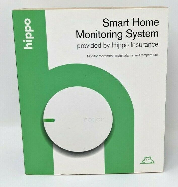 Hippo Notion Smart Home Monitoring System Includes 2 Sensors + 1 Bridge