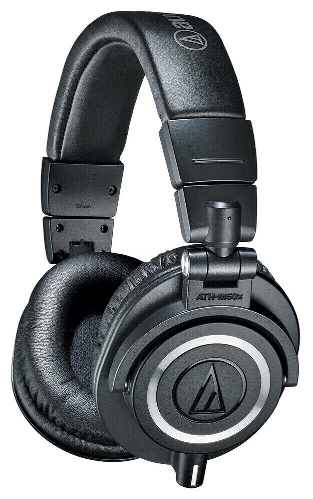 Audio-Technica ATH-M50X Studio Monitor Headphones (Black) - NEW in original box
