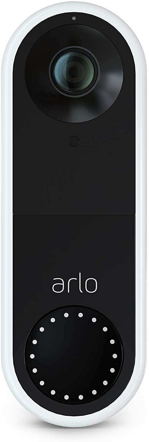 Arlo AVD1001-100NAR Essential HD Video Wi-Fi  Doorbell  Certified Refurbished