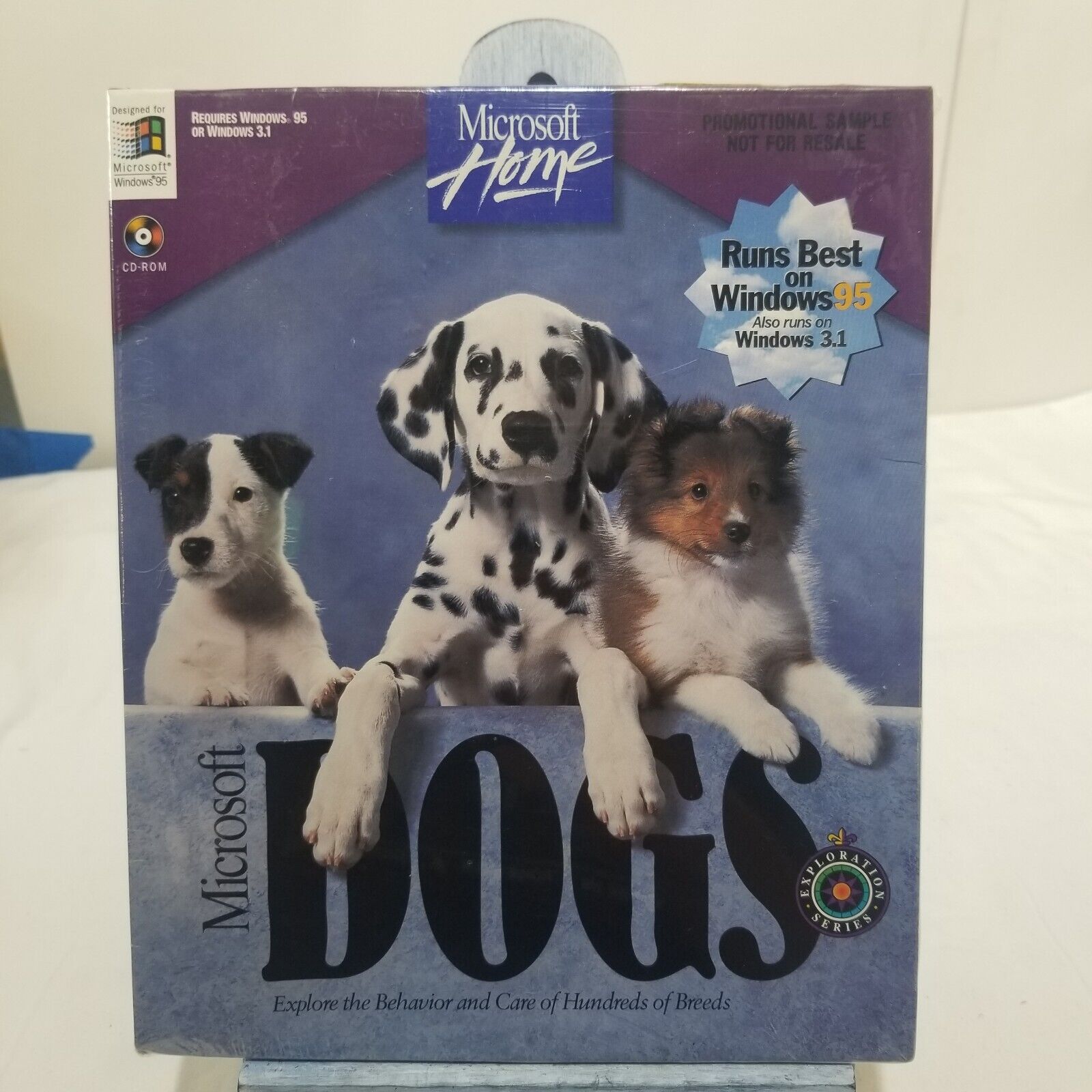 Vintage Microsoft Windows Software Dogs Promotional Copy 