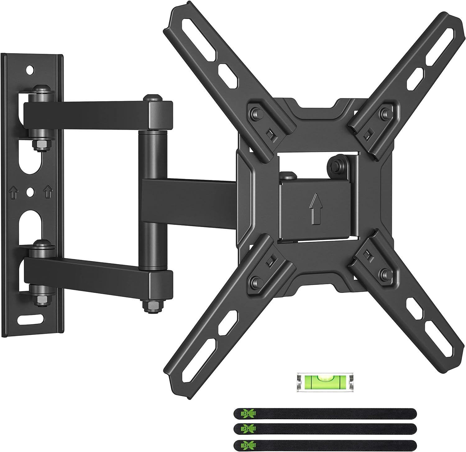 Full Motion TV Wall Mount for Most 13-42 Inch TV Monitor, Wall Mount TV Monitor 