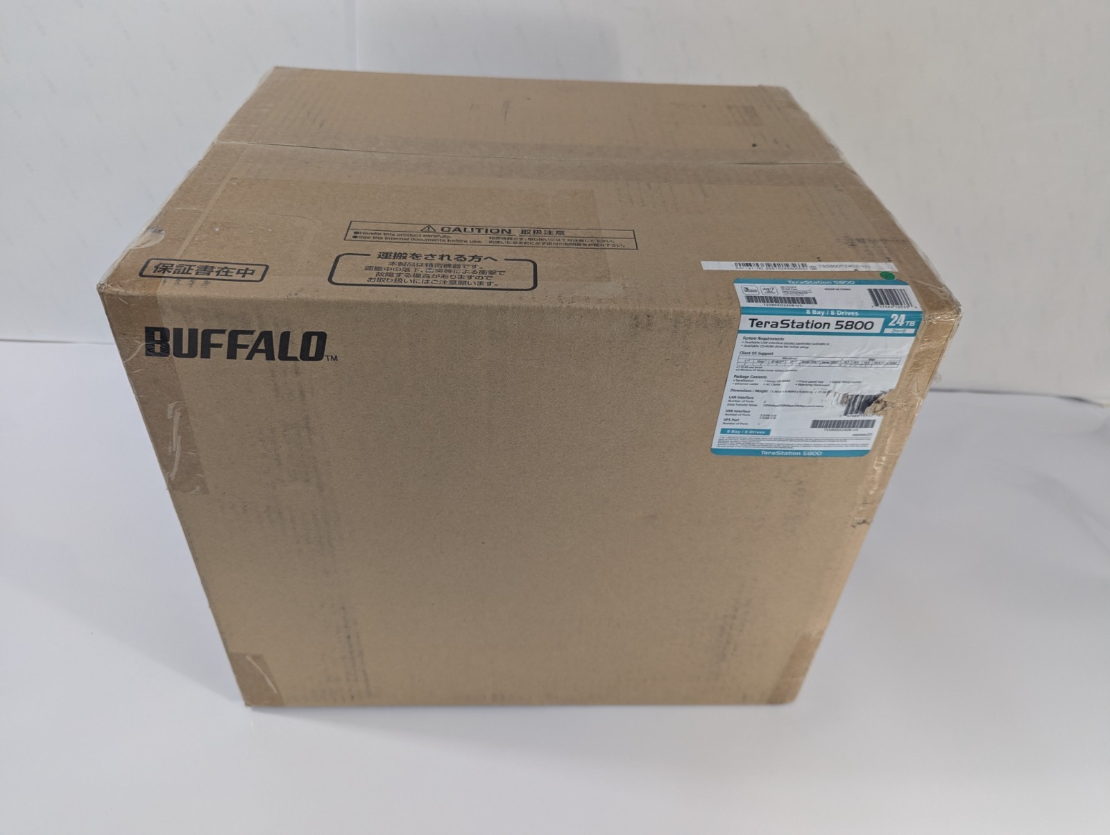 New BUFFALO TERASTATION TS5800DN2408 24TB 8-BAY NAS RAID SERVER - SEALED BOX New BUFFALO TERASTATION TS5800DN2408 24TB 8-BAY NAS RAID SERVER - SEALED BOX