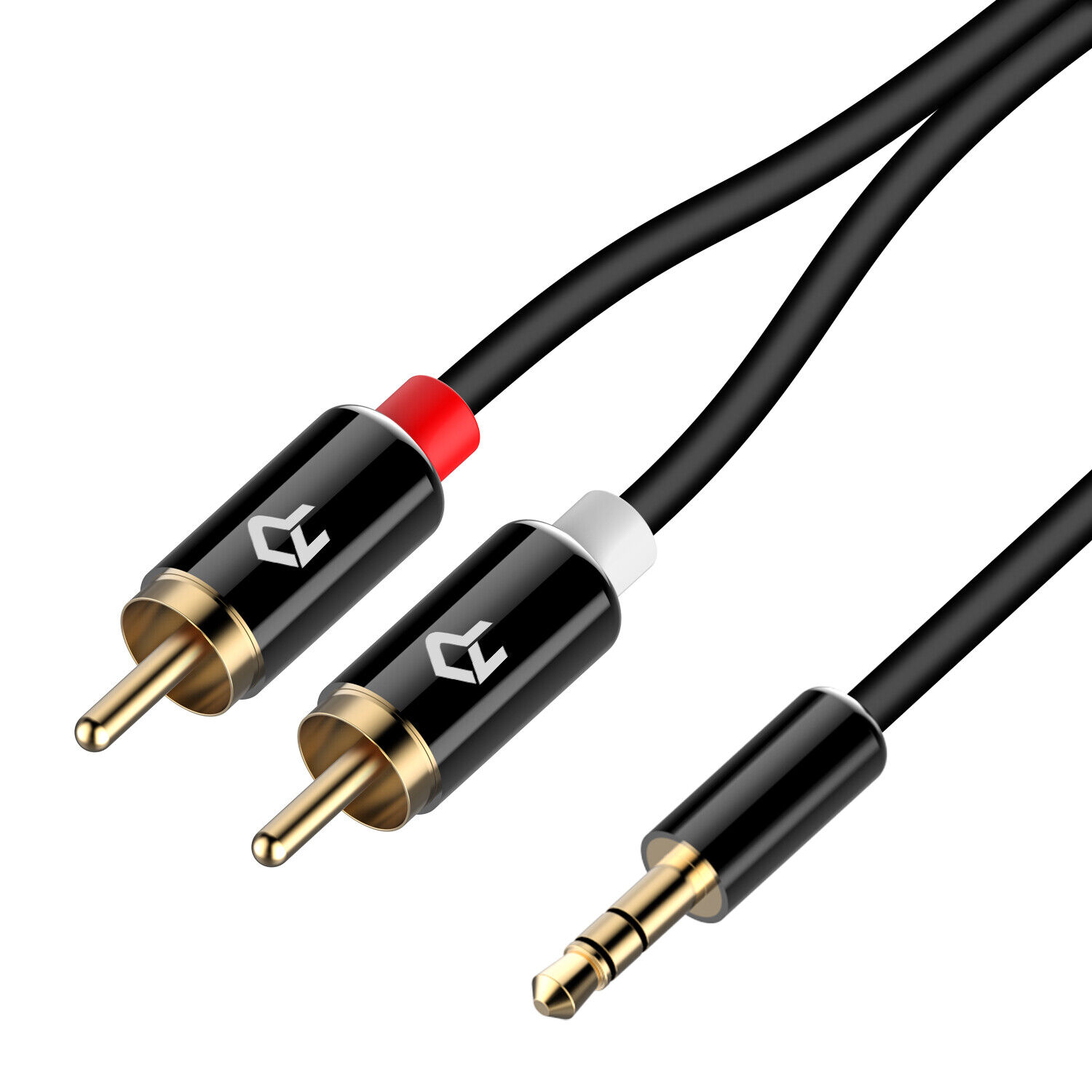 Rankie RCA Cable 3.5mm to 2 RCA Audio Auxiliary Stereo Y Splitte 6FT