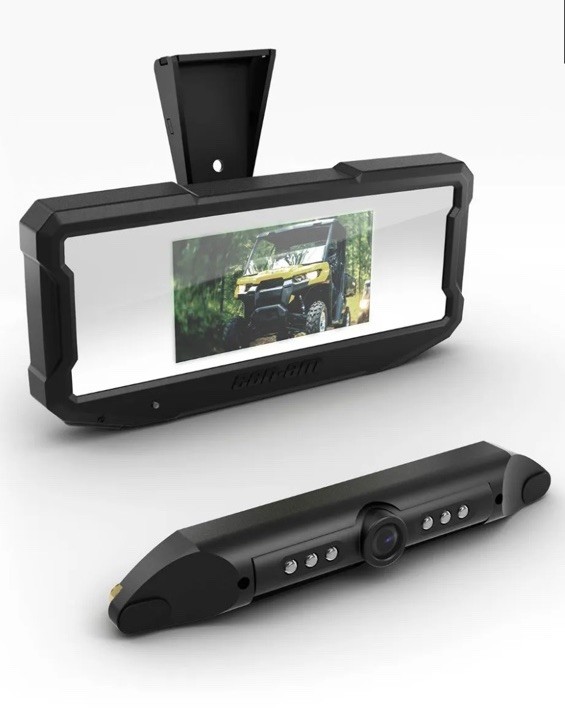 Can-Am BRP Rear View Mirror & Camera Monitor Backup Camera Kit 715009410 NEW