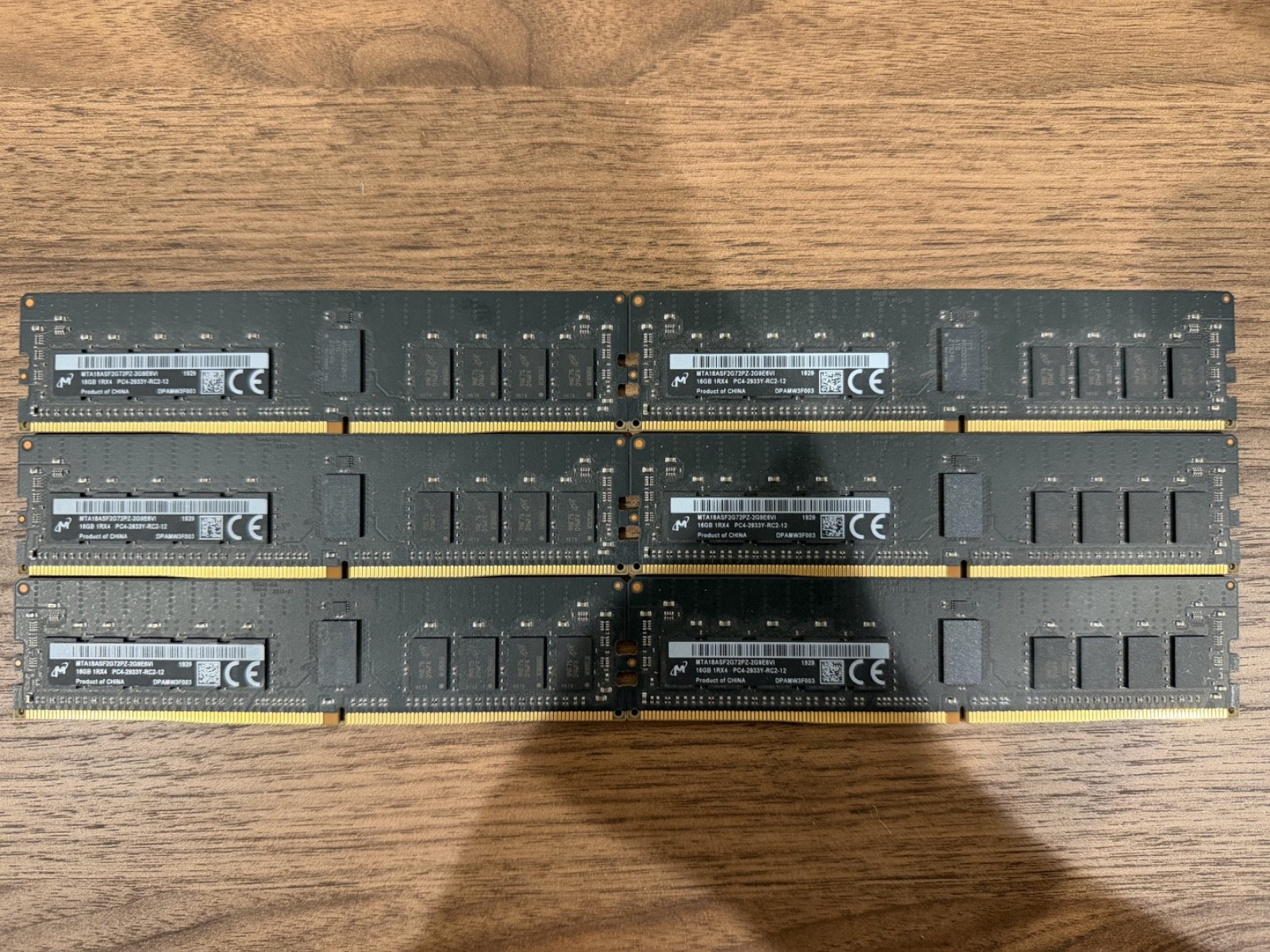 Apple OEM 96GB (6X16GB) DDR4 2933MHZ PC4-23400 ECC RDIMM for Mac Pro 2019 7,1 Apple OEM 96GB (6X16GB) DDR4 2933MHZ PC4-23400 ECC RDIMM for Mac Pro 2019 7,1