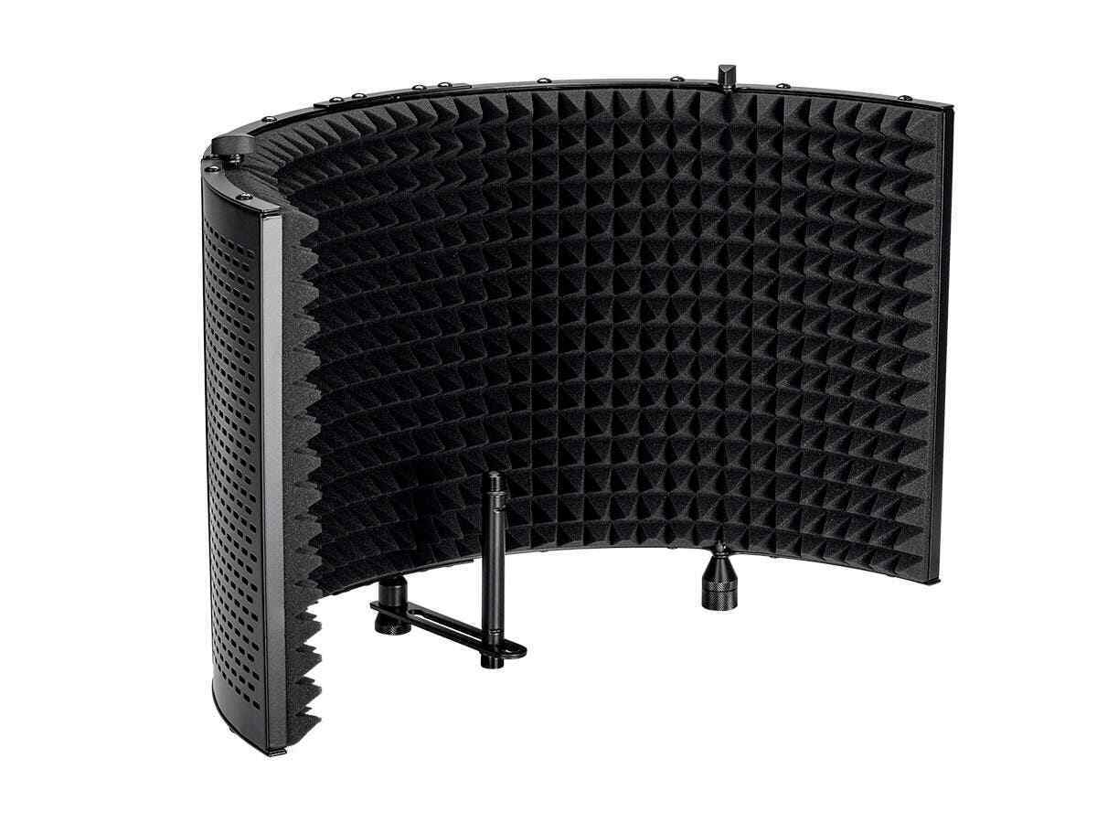 Monoprice Microphone Isolation Shield, Acoustic Foam Front - Stage Right Series
