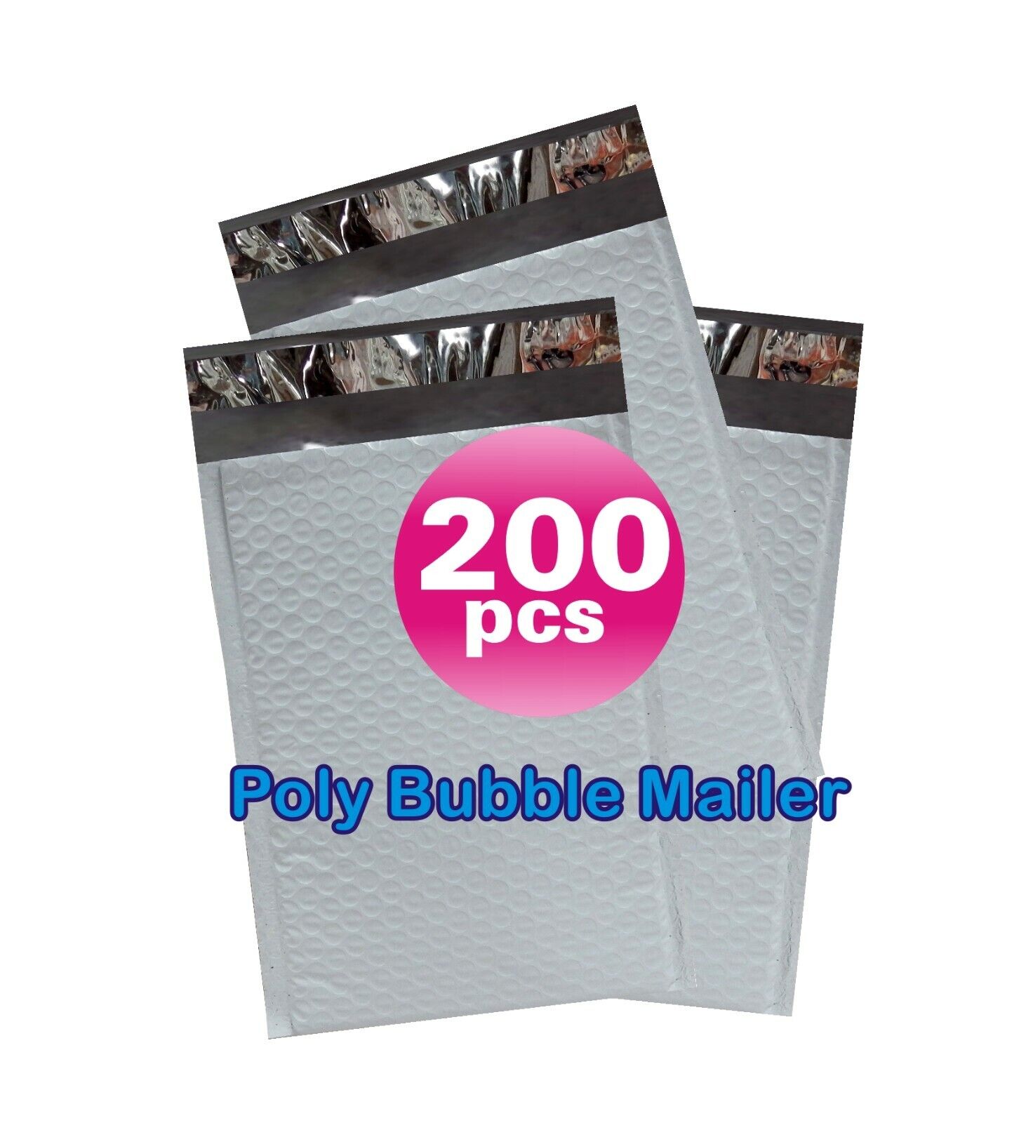 Yens® 200 #2 8.5x12 Poly Bubble Padded Envelopes Mailers Inner 8.5x11