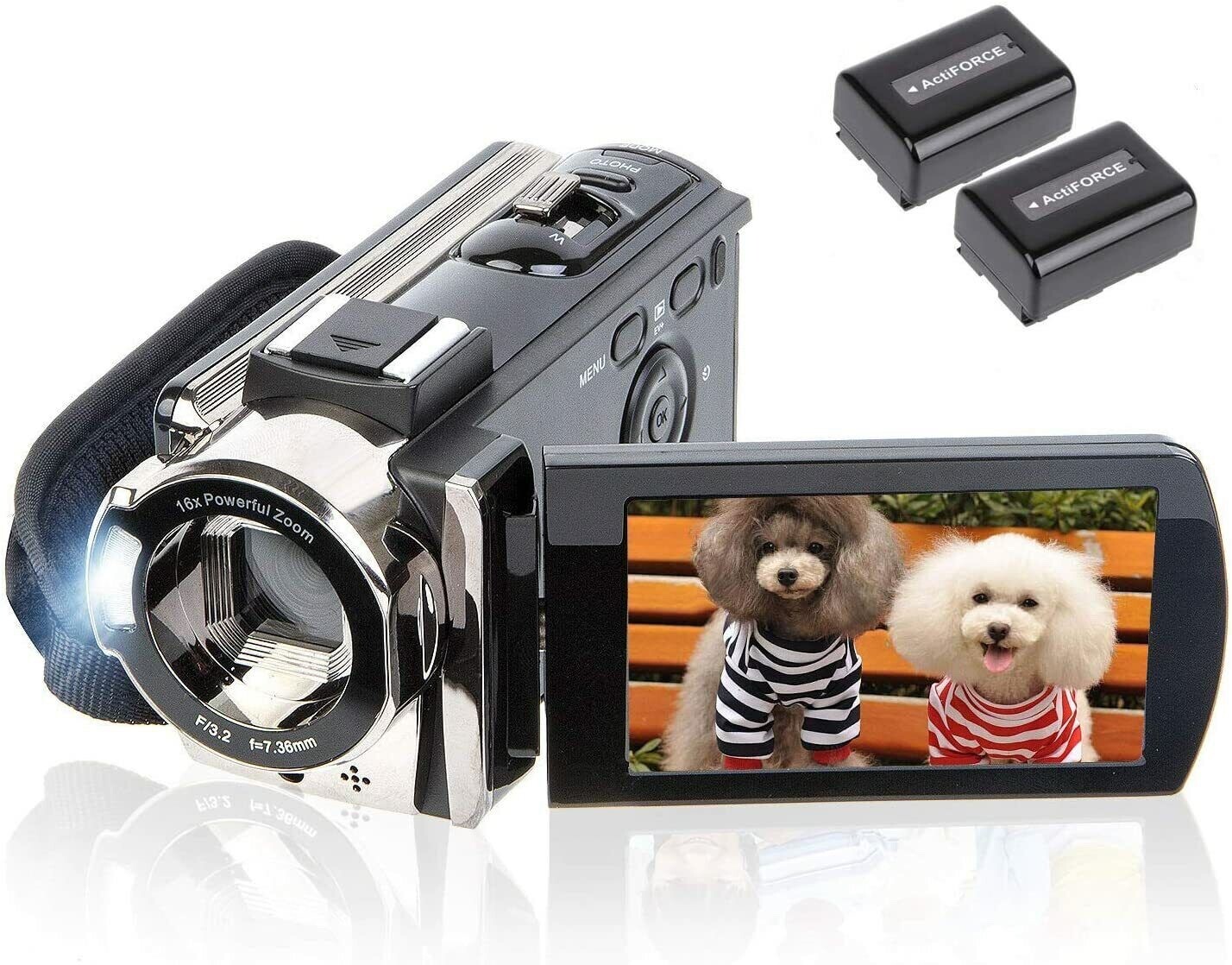 New Video Camera Camcorder 24MP 16x Digital 3