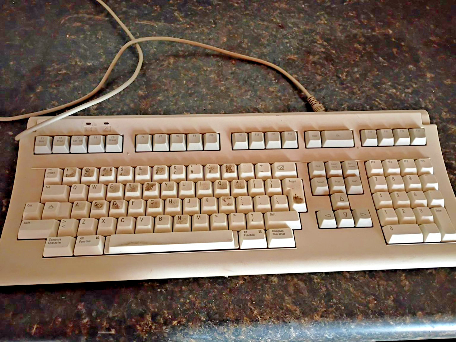 Digital DEC LK411-AA Vintage Keyboard - Untested