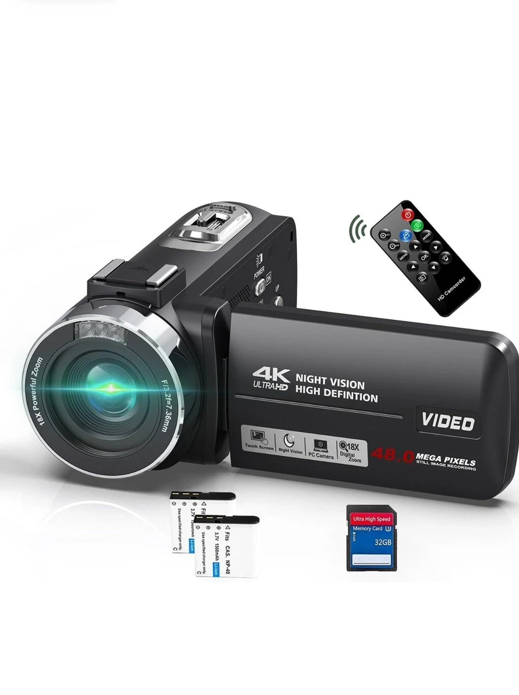 Digital Life Camcorder 4K ULTRA High D 48 MP 18X ZOOM NIGHT VISION NEW OPEN BOX Digital Life Camcorder 4K ULTRA High D 48 MP 18X ZOOM NIGHT VISION NEW OPEN BOX