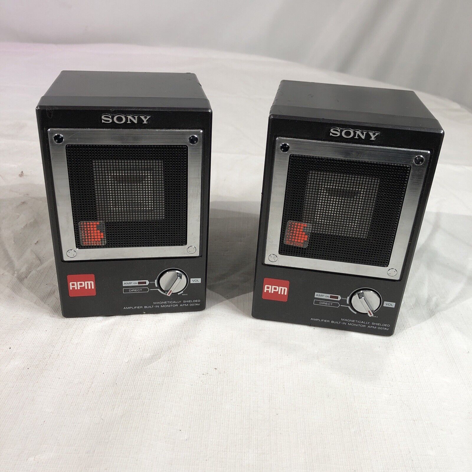 SONY APM-007 AV Speaker Monitors
