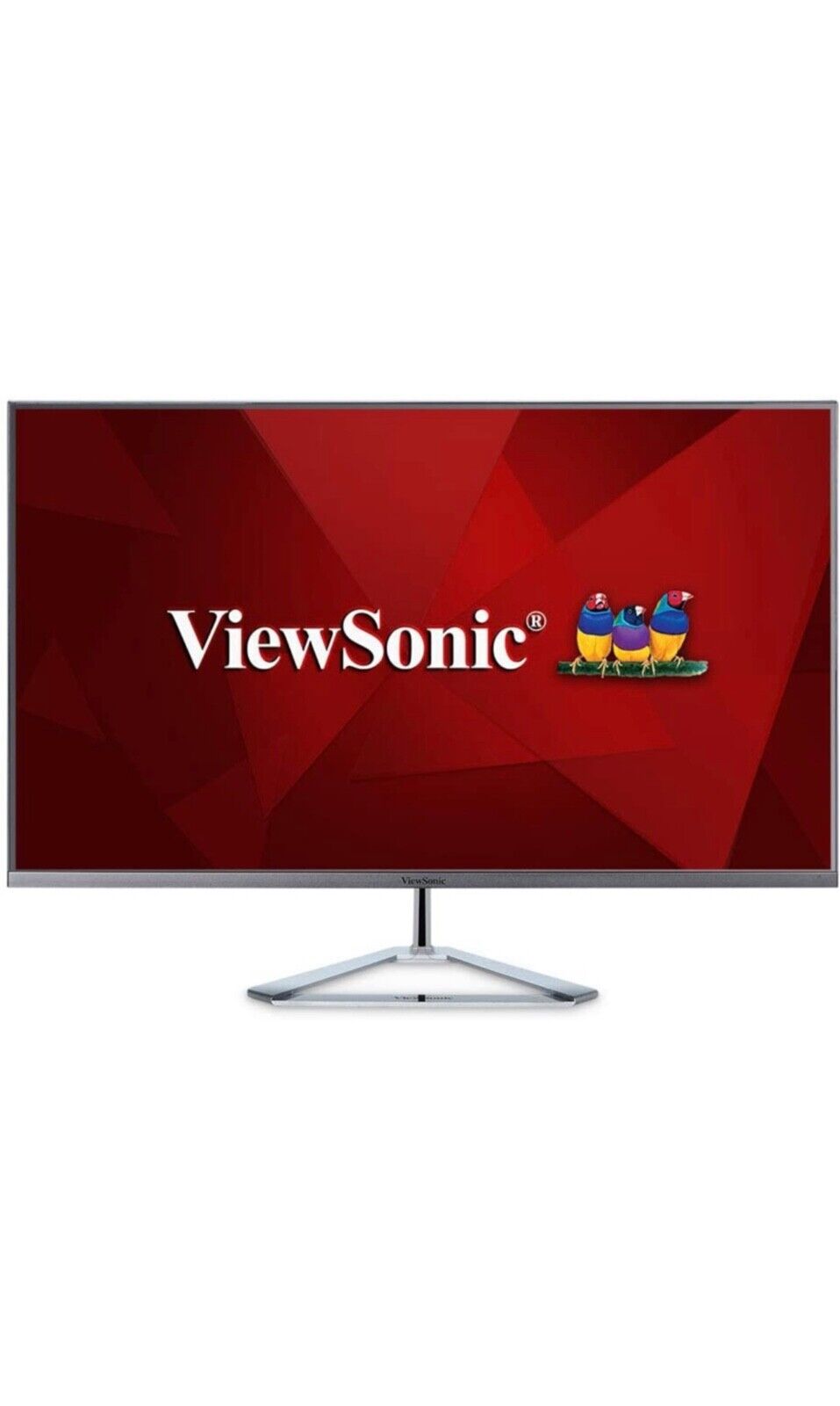 2 ViewSonic VX3276-2K-MHD 32 inch Widescreen IPS LCD Monitors