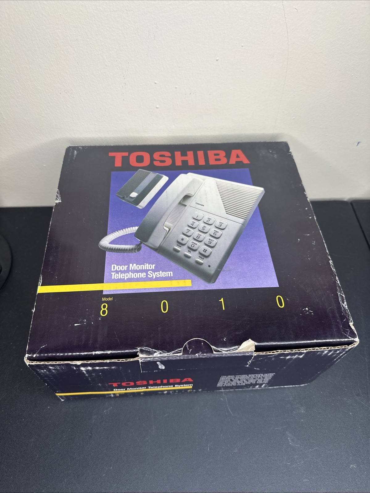 Toshiba Door Monitor Telephone System Model 8010 New Open Box Sealed Contents