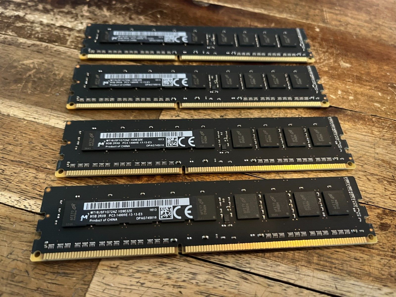 Genuine Apple 32GB (4x8GB) kit DDR3 1866MHz PC3-14900E Memory Mac Pro RAM 2013