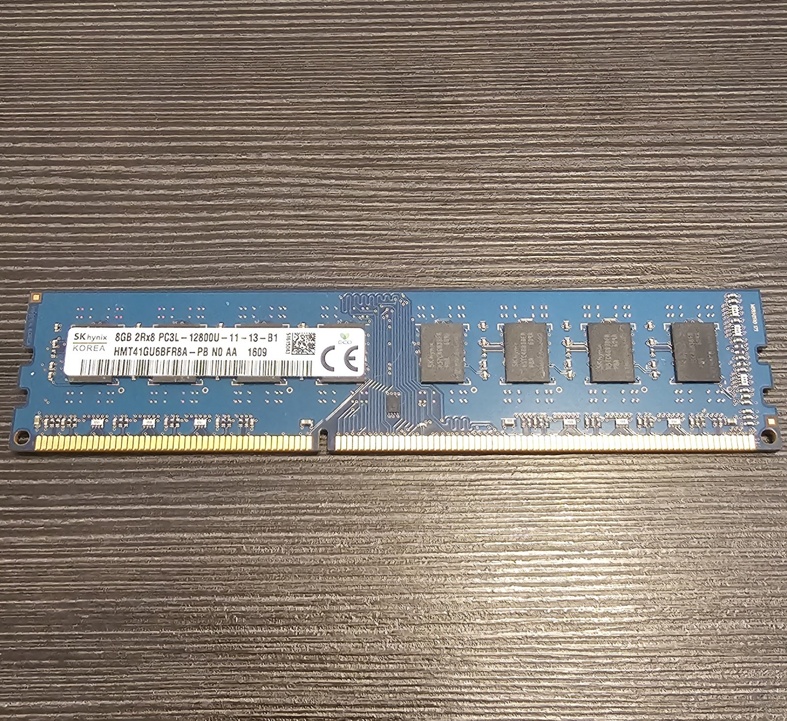 SK Hynix 8GB 2Rx8 PC3L-12800U-11-13-B1 HMT41GU6BFR8A-PB Desktop Memory RAM SK Hynix 8GB 2Rx8 PC3L-12800U-11-13-B1 HMT41GU6BFR8A-PB Desktop Memory RAM