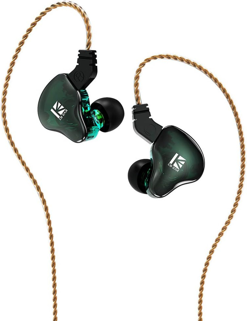 KBEAR KS2 in Ear Earphones Wired Headphones 10Mm 1BA+1DD in Ear Monitors with De