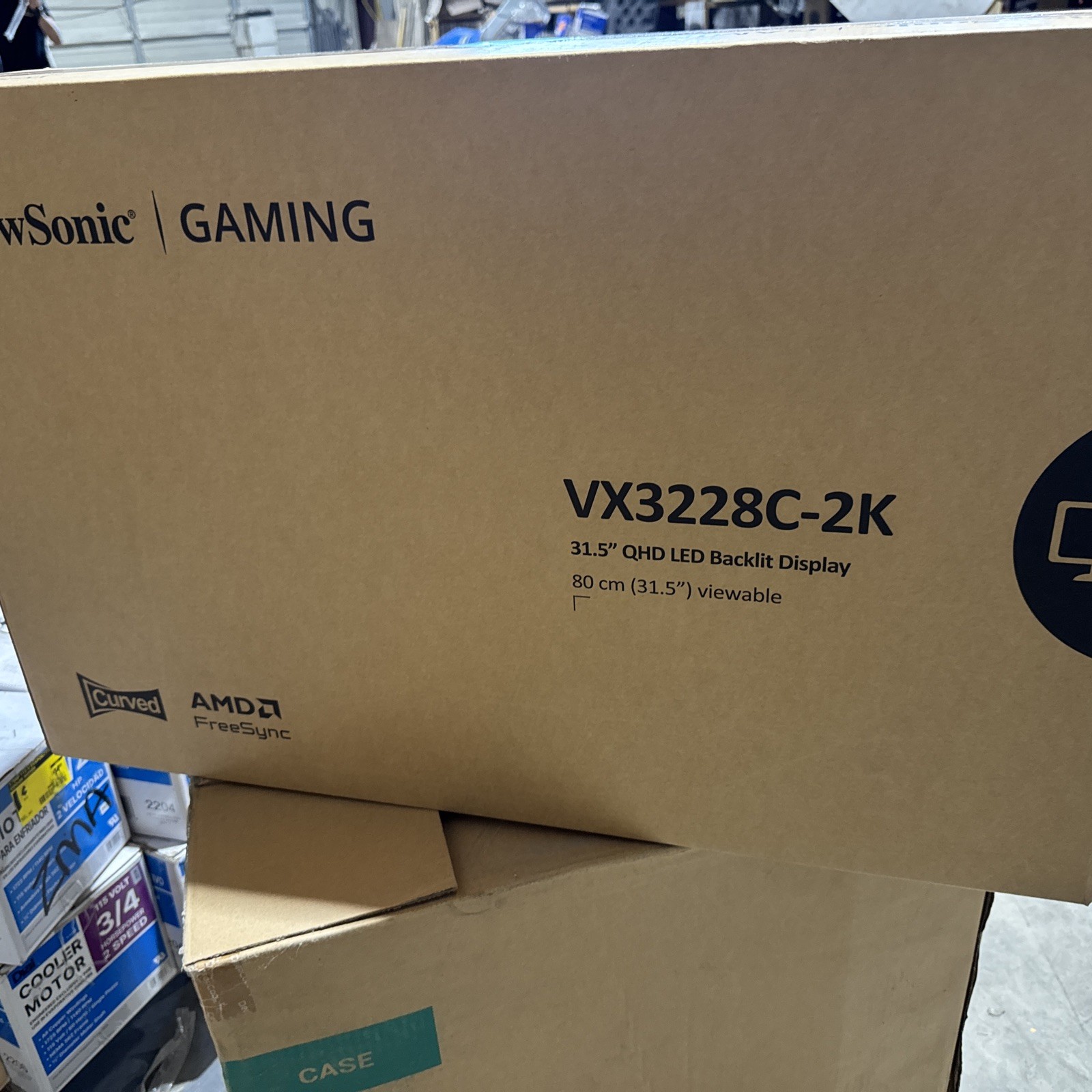 ViewSonic VX3228C-2K 32 Inch 1440p Curved Gaming Monitor