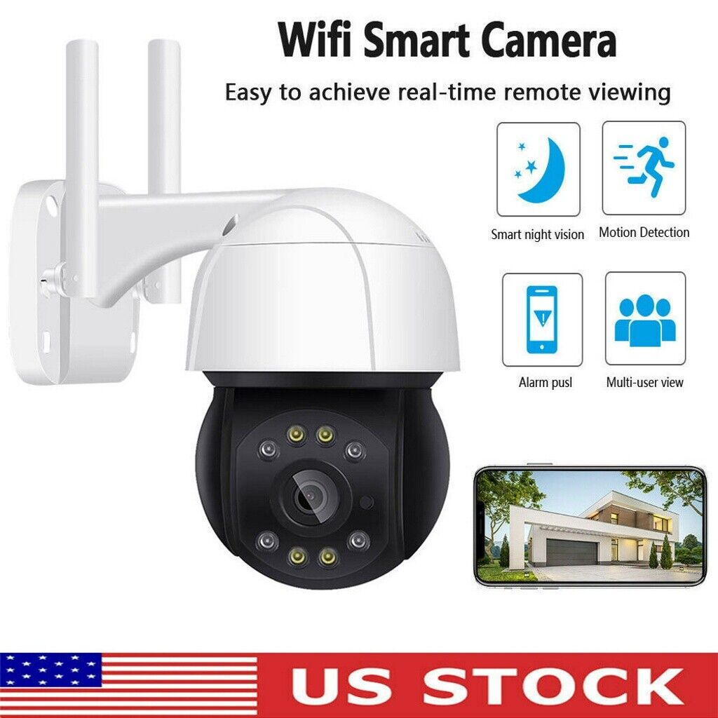 Wireless 3MP IP Camera Wifi 1080P Security Outdoor Night Vision CCTV Monitoring