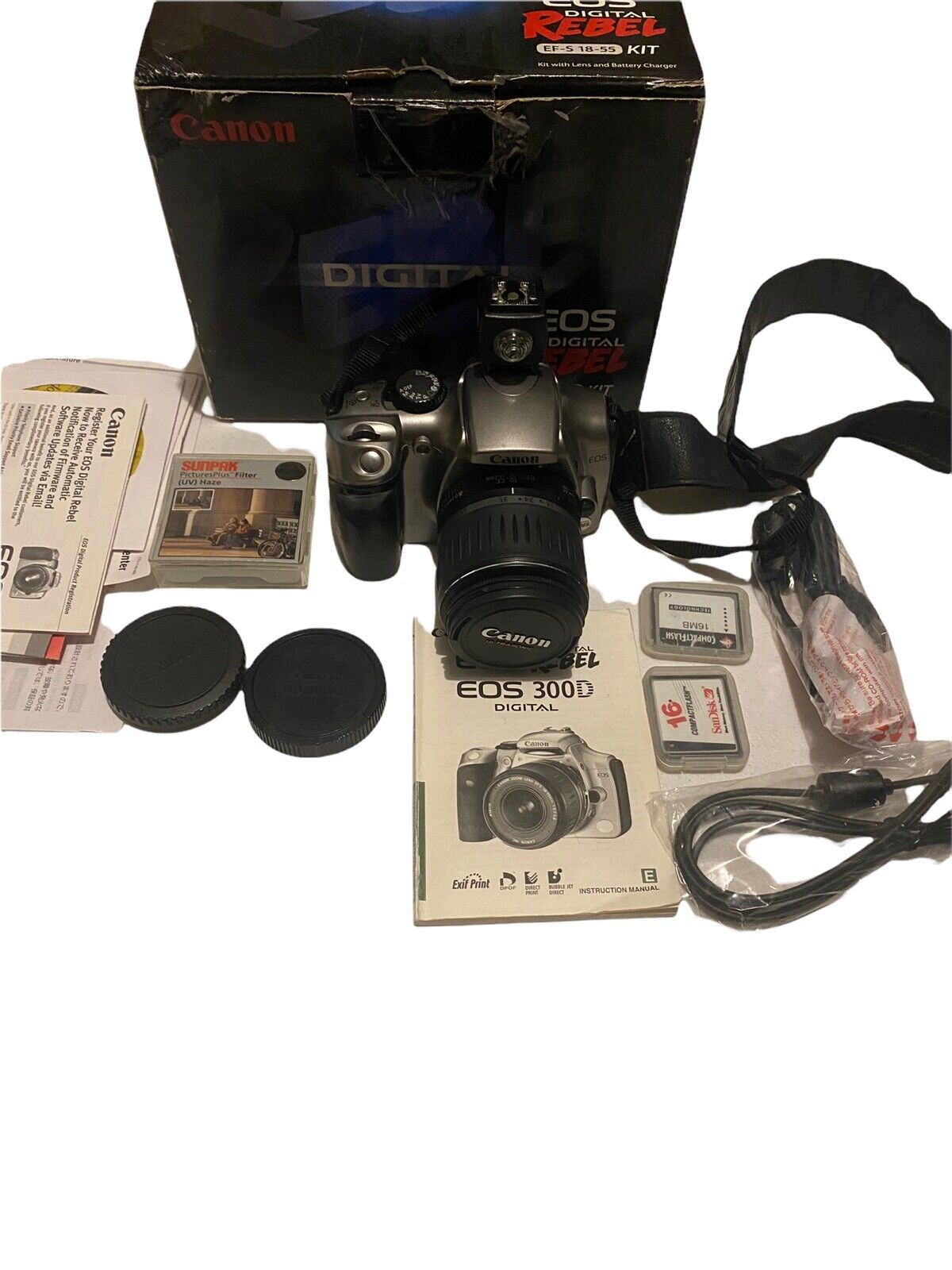 Canon Digital Rebel SLR Camera EF-S 18-55 kit