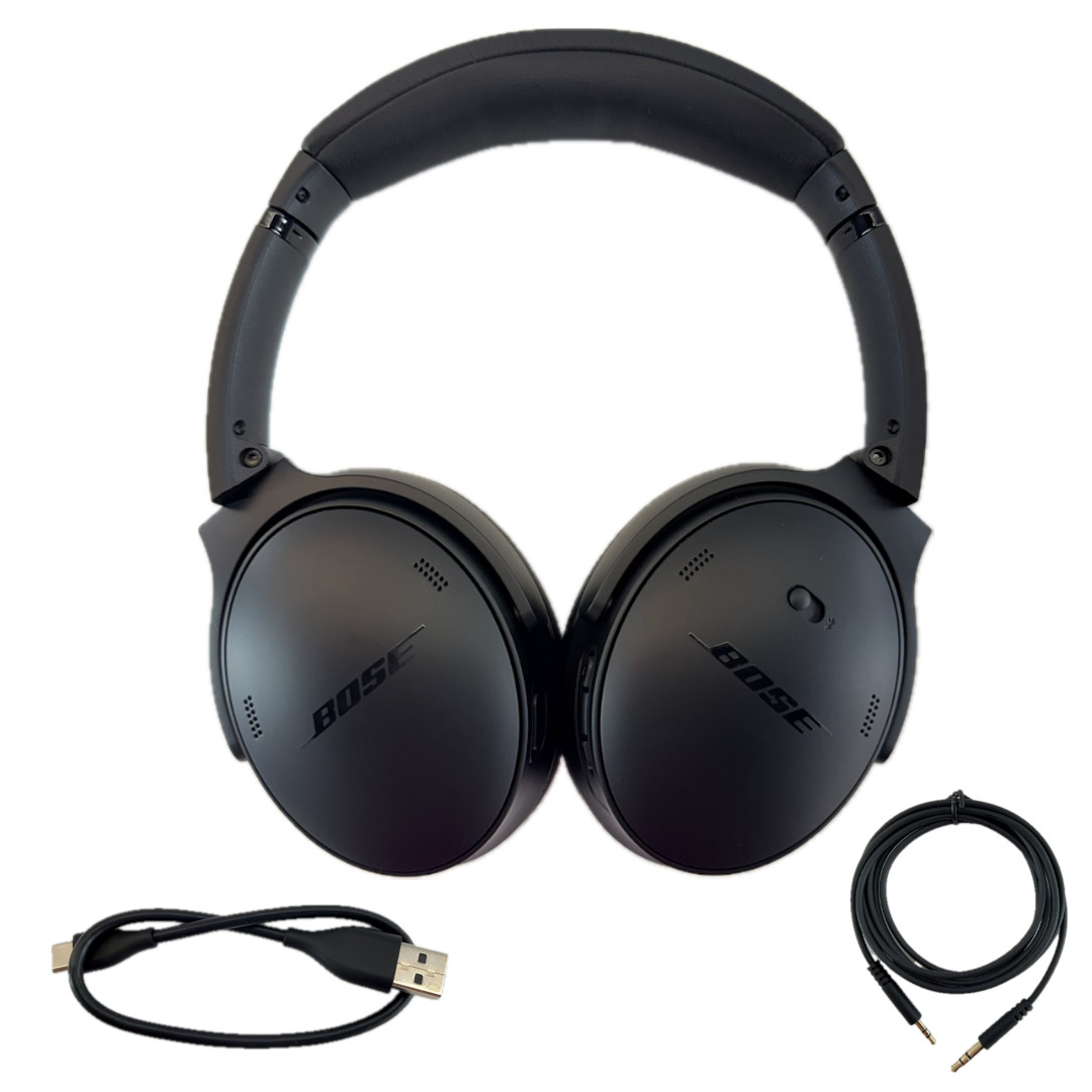 Bose QuietComfort Over-Ear Headphones Wireless Noise Canceling Bluetooth Black