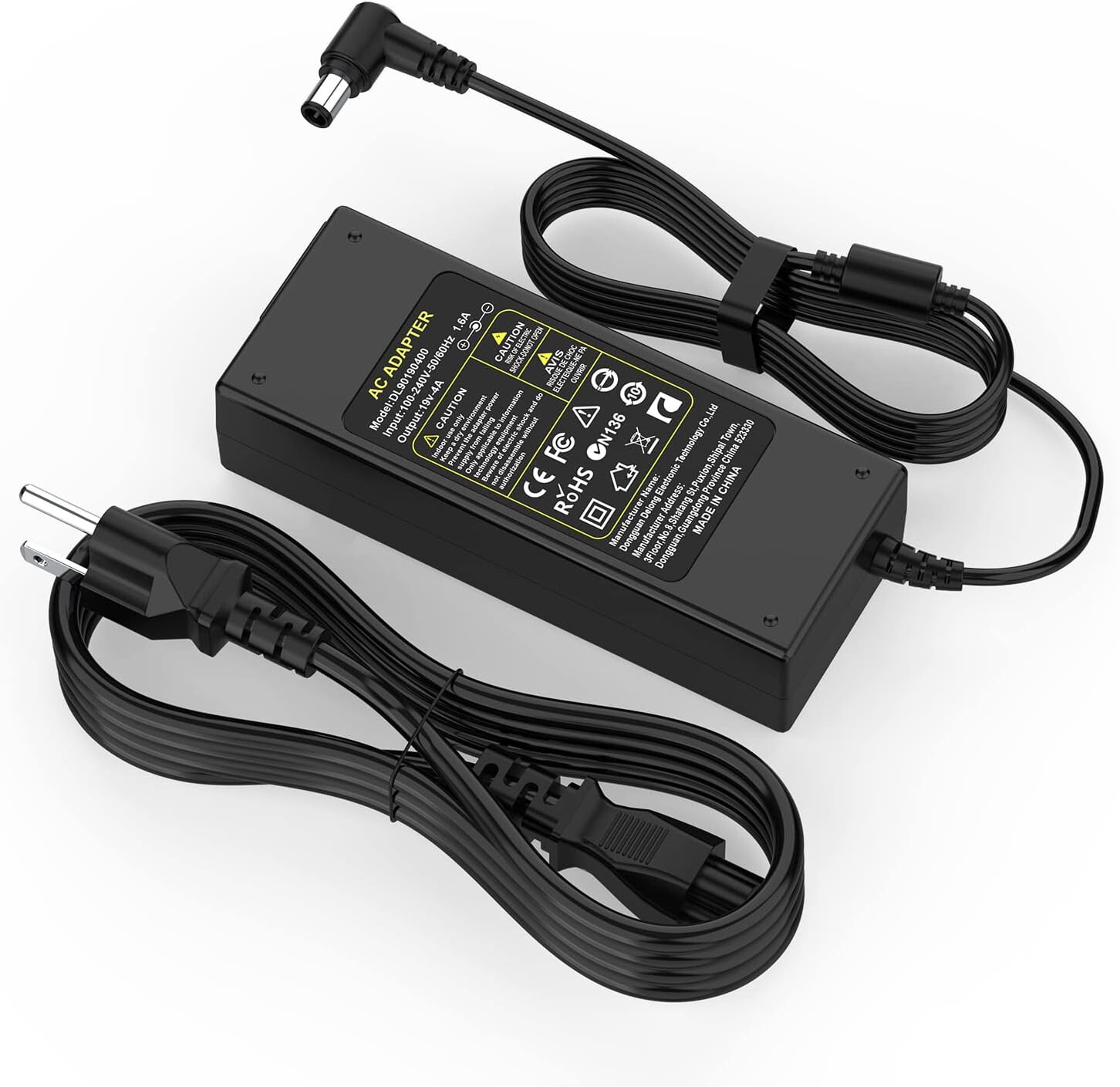 19V Power Cord for LG Electronics 19