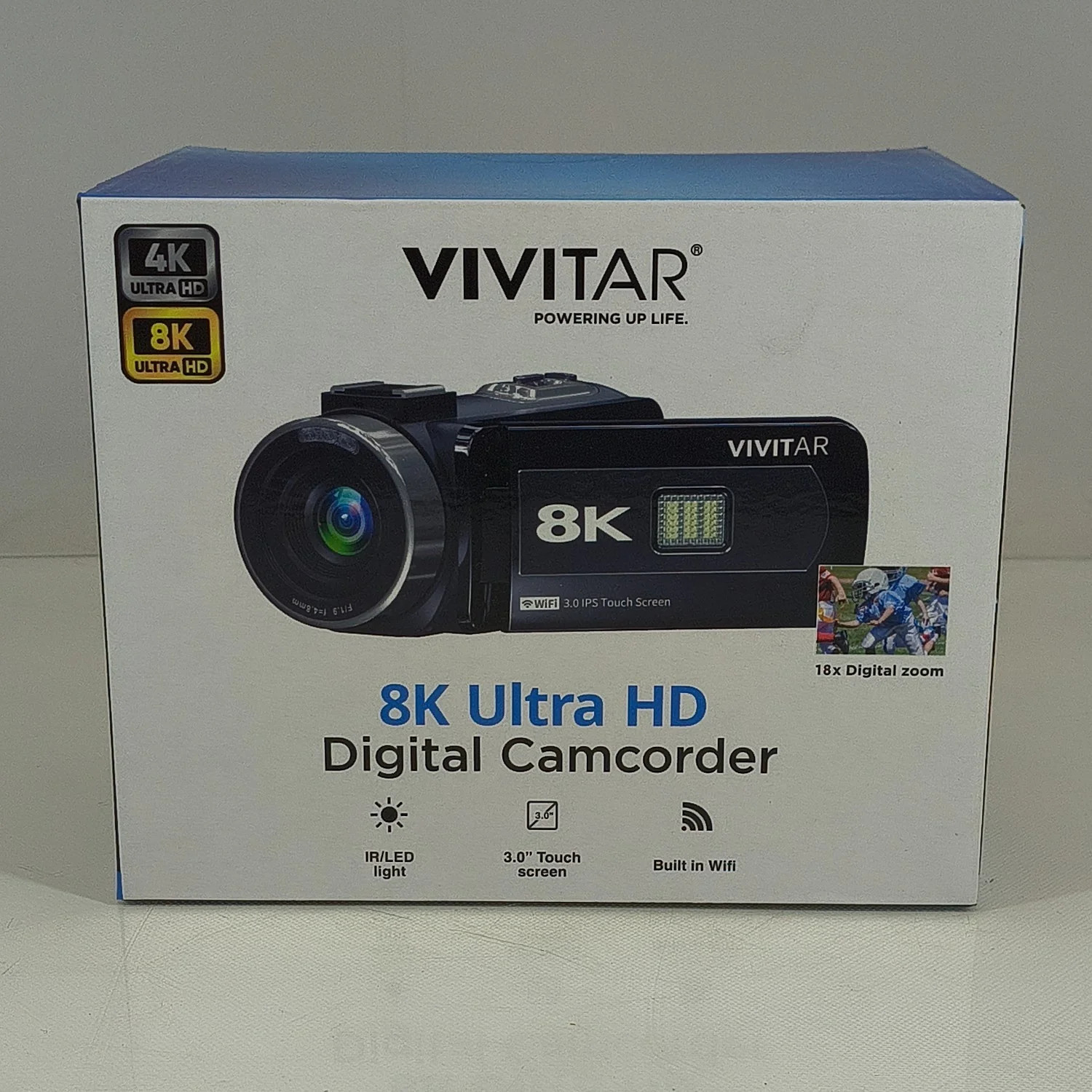 New Vivitar 8K Ultra HD Digital Camcorder Digital Video Camcorder DVR8KSAMSKIT