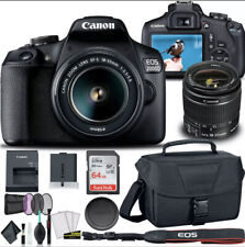 Canon EOS 2000D Rebel T7 Digital SLR Camera Kit and Accessory Bundle picture