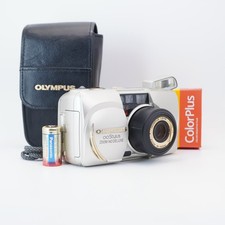 Olympus Stylus Zoom 140 mju II 35mm Point & Shoot Film Camera Tested + Film picture