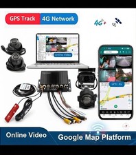 Car/ TRUCK 1080P HD Mobile DVR 4G GPS Fleet Surveillance System with Cam&Monitor picture