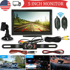 Backup Camera Car Rear View Wireless HD Parking System Night Vision + 5