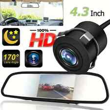 HD Reversing Camera& 4.3'' Monitor Night Vision Backup Camera Parking Assistance picture