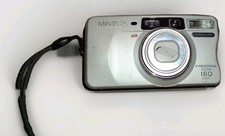 Minolta Freedom Zoom 160 35mm Point & Shoot Film Camera No Battery picture
