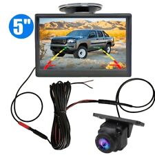 Backup Camera HD 5 Inch Monitor Rear View System Rear Night Vision For Car SUV picture