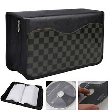 128 Disc CD DVD Case Storage Bag Organizer Holder Wallet Album Media Video Box picture