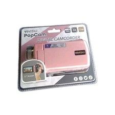 Vivitar DVRE507-PNK PopCam Digital Camcorder, 48MP, Full HD 1080p Video Camera picture