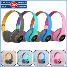 Wireless Bluetooth Headphones Over-Ear MIC Earphone Music Sport Foldable Headset picture