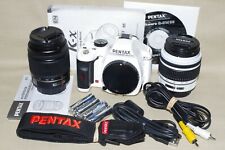 White K-x Pentax Digital SLR Full Box, 2 Lenses, Tested, 30 Day Free Return picture