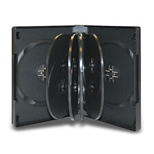 1 Multi 10 Disc DVD Cases CD Storage Black Holds Ten picture