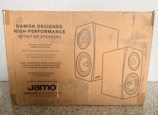 Jamo Concert 9 Series C 93 II Bookshelf Speaker Pair - Matte White - Brand New picture