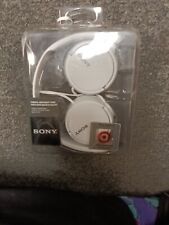 Sony MDR-ZX110 Stereo Monitor Over-Head Headphones White picture